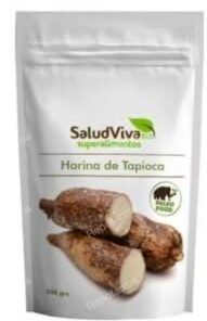 Harina de Tapioca, Sin Gluten, Sin Azúcar, Vegana, 250 gr. Pack de 3