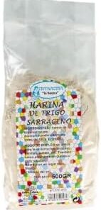 Harina de Trigo Sarraceno, 500 gr. Pack de 2