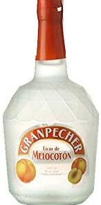 Licor de melocoton Granpecher de 70 cl - Bodegas Gonzalez Byass (Pack de 1 botella)