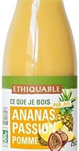 Puro Jugo Piña Pasión Manzana orgánica y justa