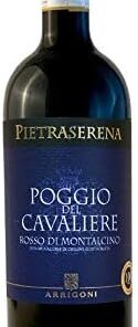Vino Rosso Di Montalcino DOC Poggio Del Cavaliere Pietraserena Vino Tinto Italiano (1 botella 75 cl.)
