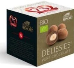 DELISSIES chocolate con almendra tostada 80gr. BIO