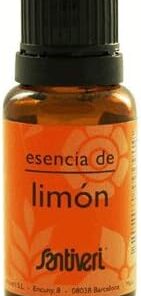 Santiveri - Aceite Esencial Limon - Frasco de 14 ml. Con tapón dosificador