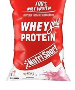 Whey Gold Protein Fresa 500 gr de Nutrisport