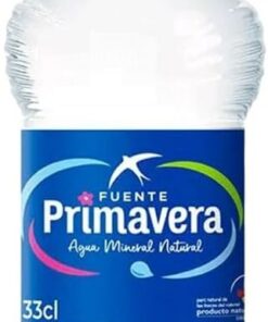 Agua Fuente Primavera Caja De 24 Botellas 33CL