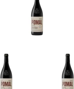 VIÑA POMAL Reserva, Vino tinto DO Rioja, 100 por 100 Tempranillo, Botella 75cl (Paquete de 3)