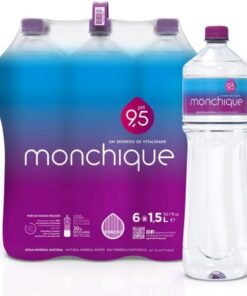 Agua Mineral Natural Alcalina PH9,5 (6x1.5L) Agua de Monchique
