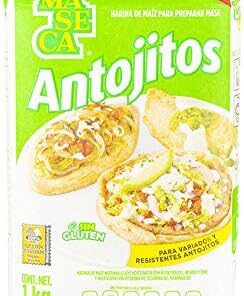 Harina de maíz para Antojitos, país de origen México, paquete de 1 kg - Harina MASECA Antojitos 1 kg