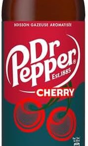 DR PEPPER Bebida carbonatada sabor cereza y cafeína 1,5 L
