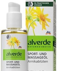 alverde – Aceite para el deporte y masaje – Flores de arnica- 100 ml