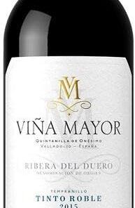 VINO TINTO ROBLE VIÑA MAYOR 75CL (6 BOTELLAS)