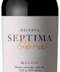 Séptima Obra Malbec Reserva - Vino Tinto, 100% Malbec - Mendoza, Argentina - 75cl