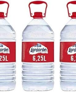LOTE 6 CAJAS -Lanjaron Agua mineral 3 x 6250 ml - ECOSEGURA- TOTAL 18 GARRAFAS.