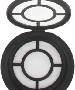 Fackelmann 42227 - Juego de 2 cápsulas de café reutilizables compatibles Senseo, cápsulas de café reutilizables, accesorios para cafetera, cápsulas permanentes, PET, 7 x 1 cm