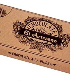 Chocolate a la piedra (a la taza) 36% cacao El Artesano, tableta de 150 gr .El chocolate a la piedra (o a la taza) lleva un mínimo de 35% cacao y tiene un toque amargo y suave.