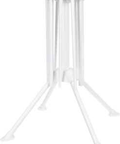 STOBAZA Estante Plegable para Secar Pasta y Fideos de Abs Diseño de Abanico y Patas Antideslizantes para Uso en Cocinas y Pequeñas Tiendas