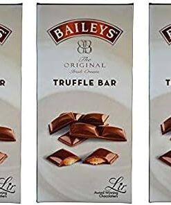 Baileys The Original Irish Cream Chocolate con leche Truffle Bar 90g x 3 paquetes