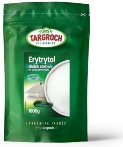 Eritritol 1000g Erytrol 1kg natural bajo en calorías Targroch