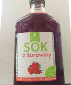 100% Jugo de frambuesa extraído de frutas enteras 200ml Zielona tłocznia