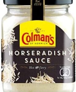 Colman's Salsa de rábano para caballo, 136 g, 8 unidades