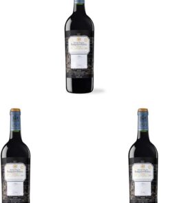 Marqués de Riscal Vino tinto 150 Aniversario Denominación de Origen Calificada Rioja, Variedad principal Tempranillo, 32 meses en barrica francesa, Botella individual 750 ml (Paquete de 3)