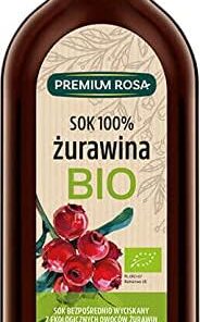 Jugo de arándano 100% sin azúcar BIO 500 ml Premium Rosa
