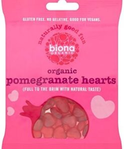 Biona Corazones orgánicos de granada 75g