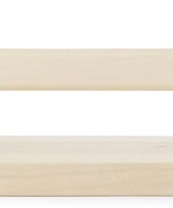 IKEA BEKVÄM - Estantería para especias, madera de álamo, color beige, diseño que ahorra espacio - Ancho: 40 cm Profundidad: 10 cm Altura: 9 cm