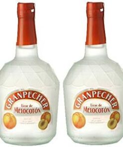 Licor de melocoton Granpecher de 70 cl - Bodegas Gonzalez Byass (Pack de 2 botellas)