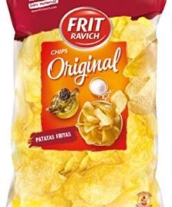 PATATAS FRIT RAVICH CHIPS ORIGINAL 30 GR (PAQUETE DE 20 UNIDADES)