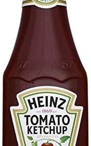HEINZ Tomato Ketchup Top Down - Botella flexible (1 kg, 2 unidades)