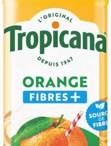 Jugo naranja Fibras + Tropicana - 75CL
