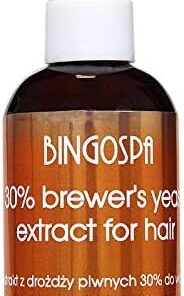 bingospa Anti Extracto de caseta de levadura de cerveza 30% Fur Crecimiento del Vello fettiges pelo contra caída del cabello – 100 ml