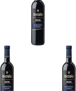 Antaño Crianza Vino Tinto D.O. Rioja, 750ml (Paquete de 3)