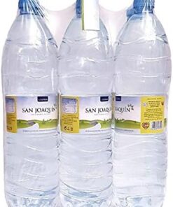 Agua Mineral Natural San Joaquín - Pack 6 botellas 1,5 litros