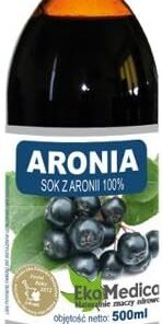 EkaMedica - Jugo de Chokeberry 100% natural, 500 ml