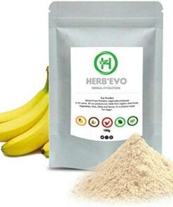 Polvo de plátano secado por pulverización