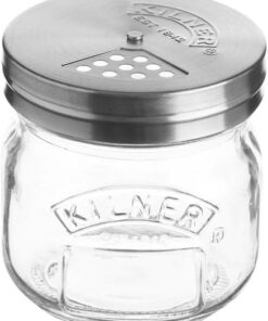Kilner – Tarro 250 ml – para condimento, coctelera, para Queso parmesano, Hierbas y Especias