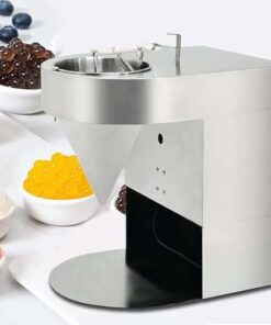 Máquina comercial de perlas para reventar, alta capacidad, 50 kg/h, diseño de acero inoxidable para una fácil limpieza, ideal para tiendas de té de burbujas y té con leche