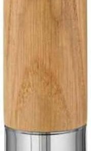 WMF Ceramill - Molinillo de Especias Eléctrico 21,5cm Altura, Molinillo de Cerámica con Exterior de Madera de Roble