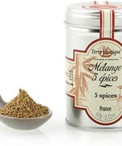 Mezcla 5 Especias China Five Spice 60 g en tarro Condimento aromático para wok marinados salsas y repostería con anís canela hinojo clavo cilantro