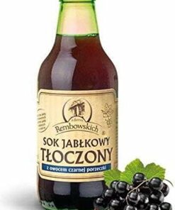 Jugo de manzana prensado con grosella negra 250 ml Rembowscy