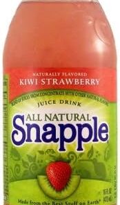 Snapple, Kiwi Fresa - 16 FL OZ, 24 Botellas