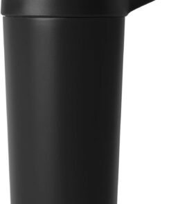 Simple Modern Botella Mezcladora de Acero Inoxidable con Bola | Vaso Mezclador de Proteínas Metálico Aislado para Mezclas de Proteínas, Batidos y Preentrenamiento | Rally | 710ml | Midnight Black