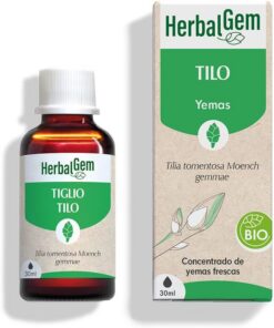 Herbalgem Macerado Madre Tilo Bio Yema Fresca Gotas 30 ml | Extracto de yema fresca de tilo en maceración glicerinada · Sueño y relajación · Elaborado en Bélgica