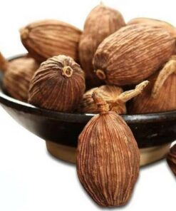 100g-500g Cardamomo orgánico Yunnan Condimentos Cardamomo negro Sabor ahumado Especias (100g)