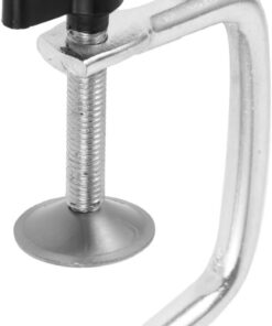 Luxshiny Máquina de fideos parte A, accesorios para fettuccine, pasta y fideos, accesorio para hacer fideos, accesorio para hacer pasta, abrazadera de fijación, color plateado