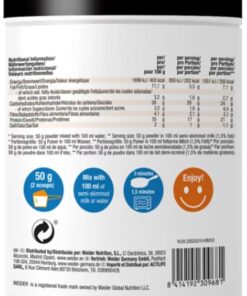 Base de avena y proteínas de 600 g, paquete de 2 unidades BIS069.