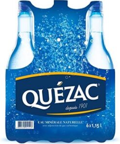 Quézac Agua mineral natural, 6 botellas de 1,15 l