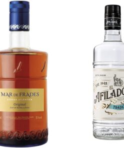 Mar de Frades Licor Hierbas y Frutas Original - 700 ml & El Afilador Tradicional - Botella 700 ml